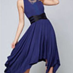 bebe Navy Blue Maxi Dress